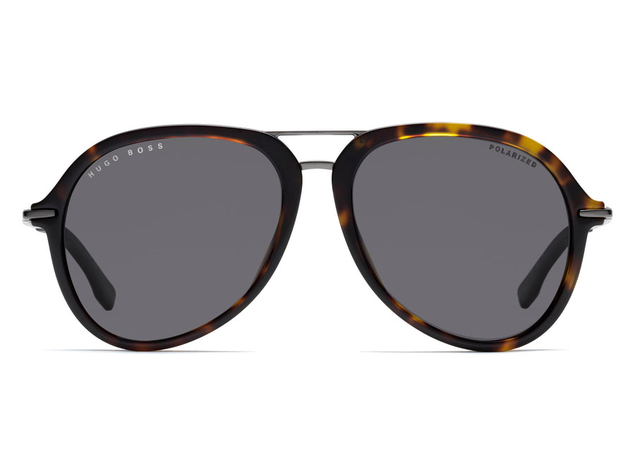 BOSS  Aviator sunglasses - BOSS 1016/S HAVANA