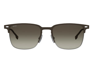 BOSS  Square sunglasses - BOSS 1019/S MATTE BROWN