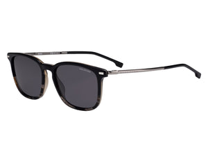 BOSS  Square sunglasses - BOSS 1020/S BLACK GREY HORN