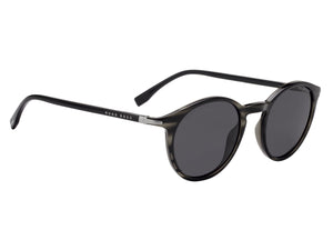 BOSS  Round sunglasses - BOSS 1003/S STRIPED GREY