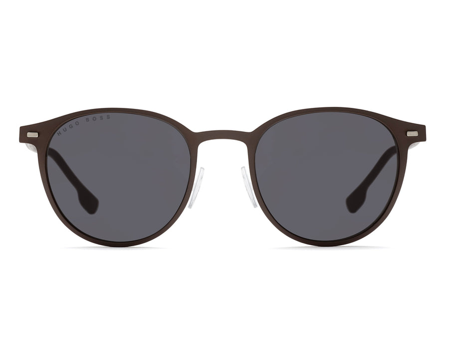 BOSS  Round sunglasses - BOSS 1008/S MATTE BROWN