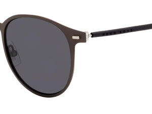 BOSS  Round sunglasses - BOSS 1008/S MATTE BROWN