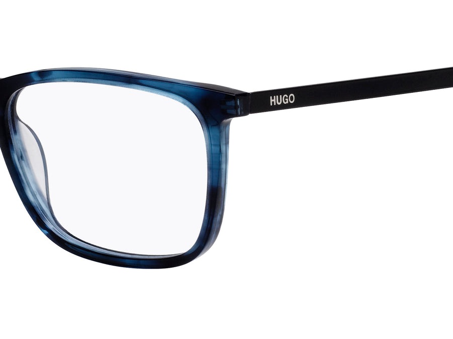 HUGO  Square Frame - HG 1018 Striped Blue