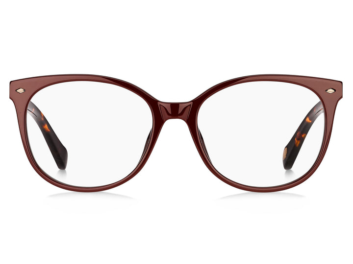 Fossil  Round Frame - FOS 7039 Burgundy