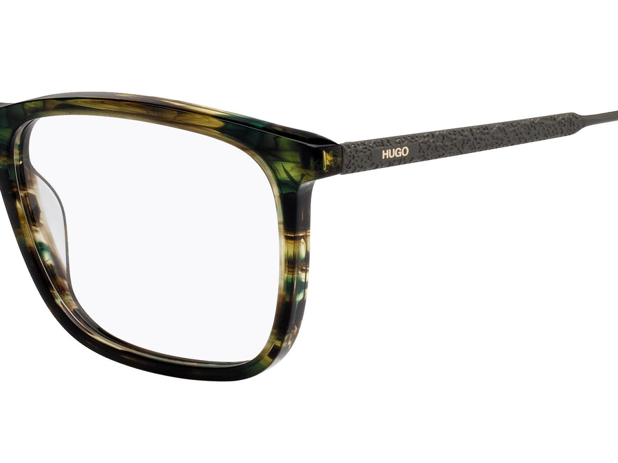 HUGO  Square Frame - HG 0307 Striped Green