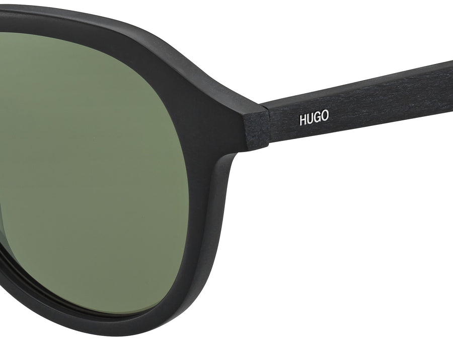 HUGO  Round sunglasses - HG 0321/S Matte Black Wood