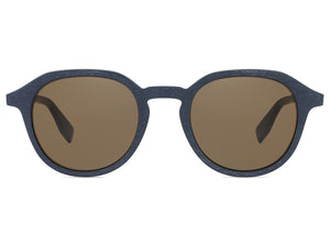 HUGO  Round sunglasses - HG 0321/S Matte Blue Wood