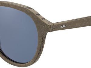 HUGO  Round sunglasses - HG 0321/S Matte Beige Wood