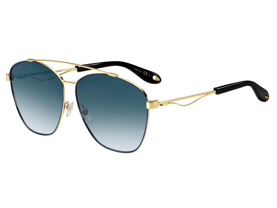 Givenchy  Square sunglasses - GV 7049/S Gold Blue