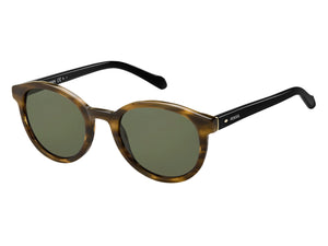 FOSSIL  Round sunglasses - FOS 2022/S Brown Horn