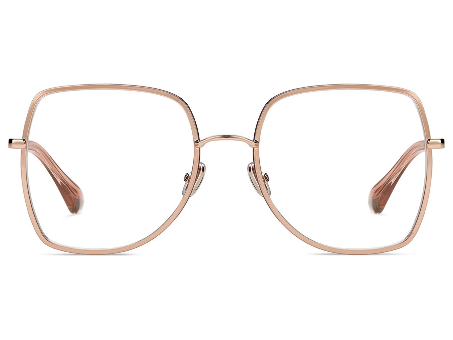 Jimmy Choo  Square Frame - JC228 Gold Pink