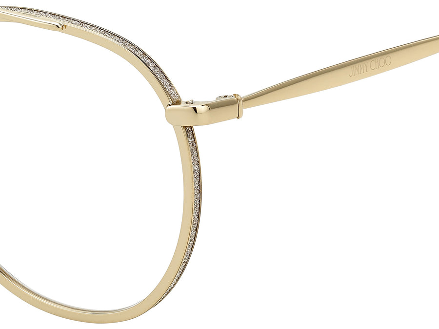 Jimmy Choo  Round Frame - JC230 Gold