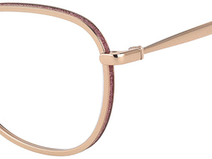 Jimmy Choo  Round Frame - JC229 Gold Pink