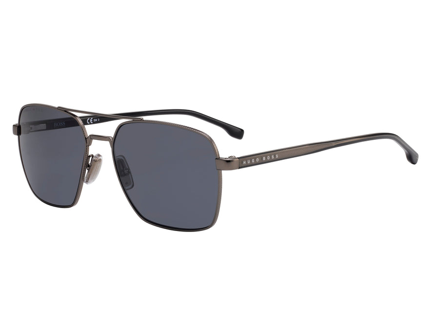 BOSS  Aviator sunglasses - BOSS 1045/S DARK RUTHENIUM BLACK