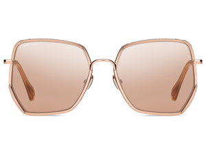 Jimmy Choo  Square sunglasses - ALINE/S Gold Pink