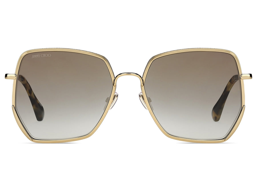 Jimmy Choo  Square sunglasses - ALINE/S Gold