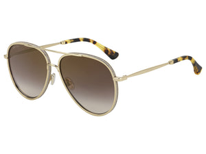 Jimmy Choo  Aviator sunglasses - TRINY/S Gold