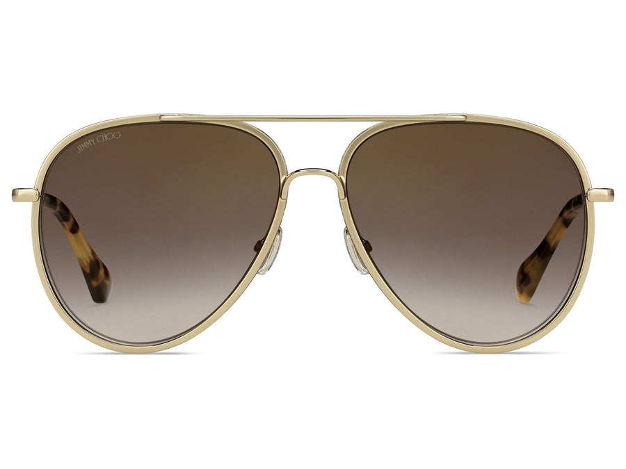 Jimmy Choo  Aviator sunglasses - TRINY/S Gold