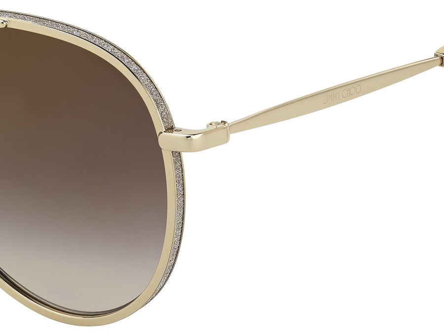 Jimmy Choo  Aviator sunglasses - TRINY/S Gold