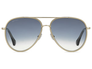 Jimmy Choo  Aviator sunglasses - TRINY/S Gold Blue