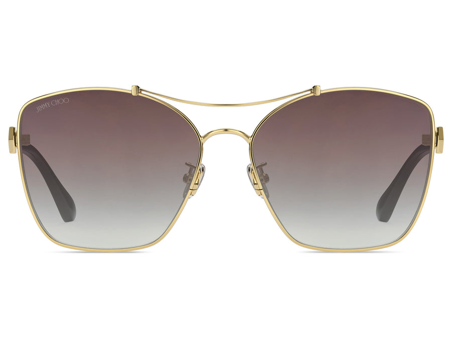 Jimmy Choo  Round sunglasses - KIMI/F/S Gold Black