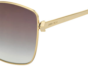 Jimmy Choo  Round sunglasses - KIMI/F/S Gold Black