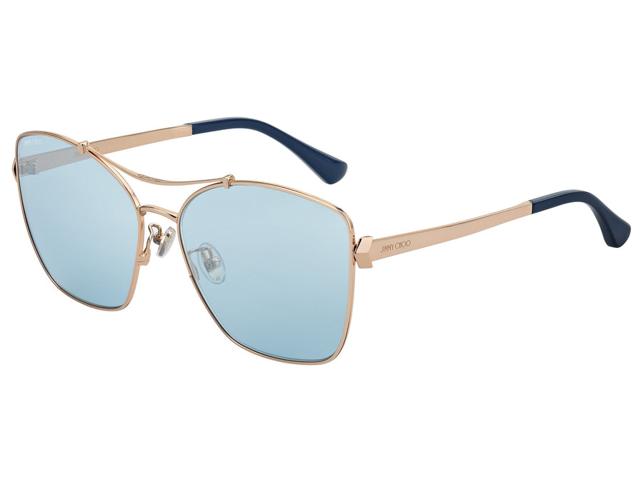 Jimmy Choo  Round sunglasses - KIMI/F/S Gold Blue