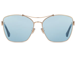 Jimmy Choo  Round sunglasses - KIMI/F/S Gold Blue