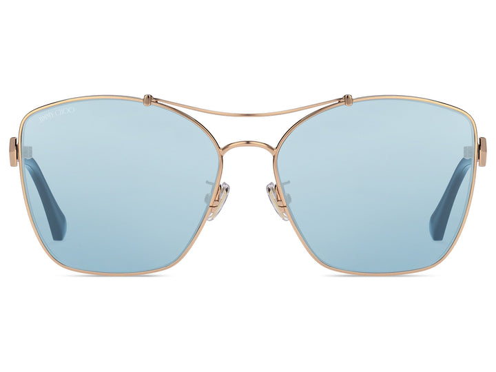 Jimmy Choo  Round sunglasses - KIMI/F/S Gold Blue