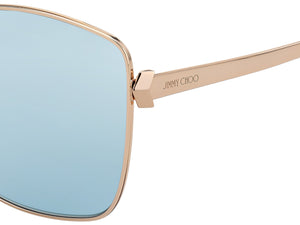 Jimmy Choo  Round sunglasses - KIMI/F/S Gold Blue