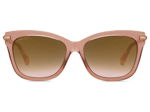 Jimmy Choo  Cat-Eye sunglasses - SHADE/S Pink Glitter