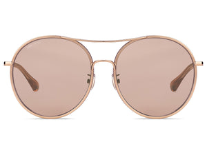 Jimmy Choo  Round sunglasses - LENI/F/S Gold Pink