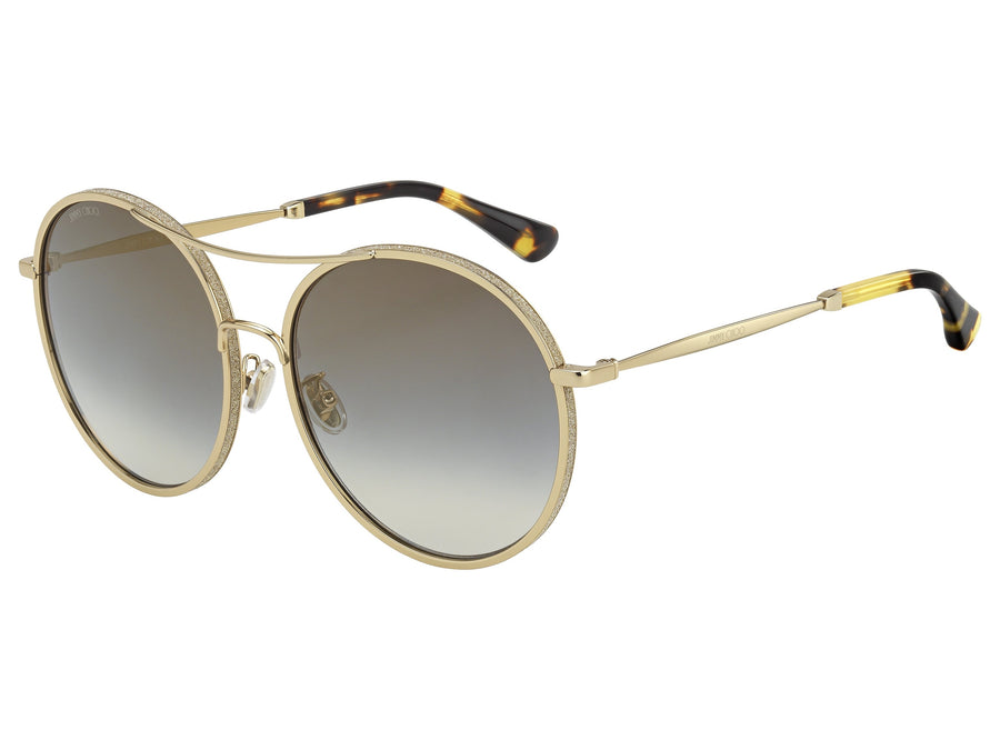 Jimmy Choo  Round sunglasses - LENI/F/S Gold