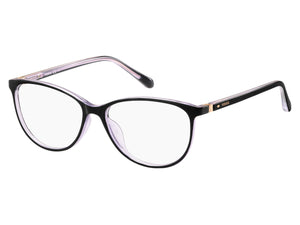 Fossil  Round Frame - FOS 7050 Black Lilac