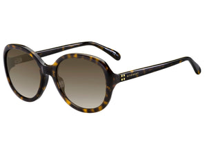 Givenchy  Round sunglasses - GV 7124/S Brown Brown Havana