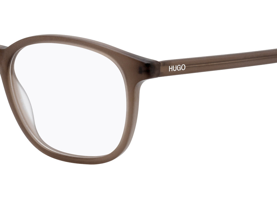 HUGO  Square Frame - HG 1024 Matte Brown