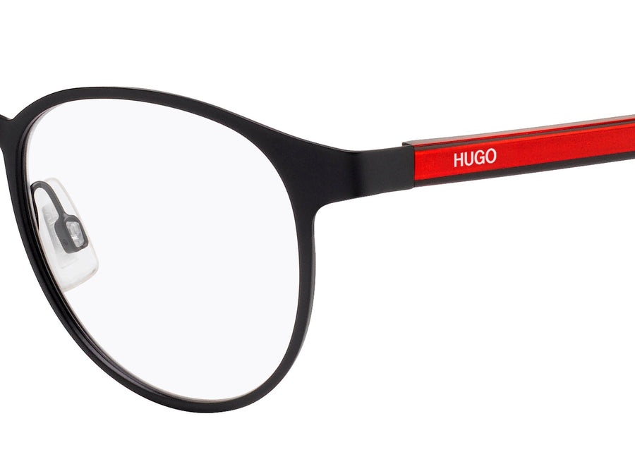 HUGO  Round Frame - HG 1030 Matte Black Red