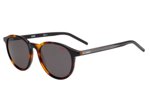 HUGO  Round sunglasses - HG 1028/S Havana Grey