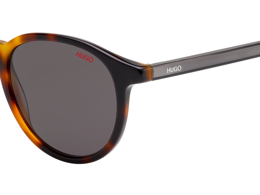 HUGO  Round sunglasses - HG 1028/S Havana Grey