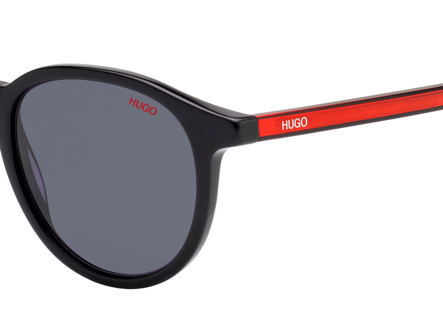 HUGO  Round sunglasses - HG 1028/S Black Red