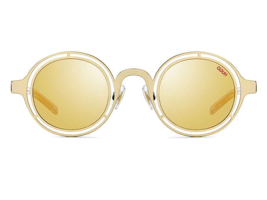 HUGO  Round sunglasses - HG 1021/S Gold Black