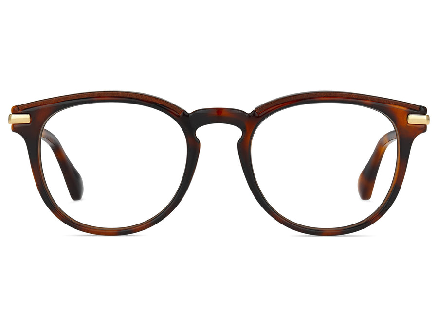 Jimmy Choo  Round Frame - JC247 Havana Glitter Brown