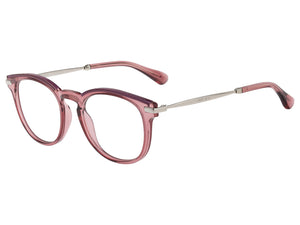 Jimmy Choo  Round Frame - JC247 Burgundy Gold Glitter