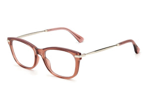 Jimmy Choo  Cat-Eye Frame - JC248 Burgundy Gold Glitter