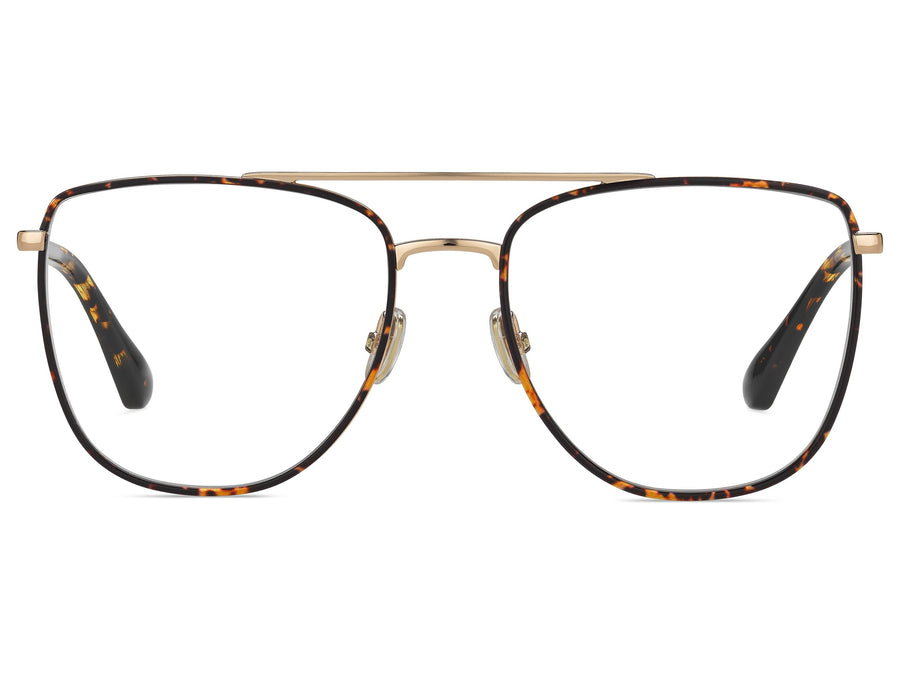 Jimmy Choo  Square Frame - JC250 Gold Havana