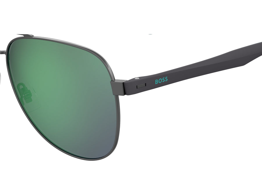 BOSS  Aviator sunglasses - BOSS 1077/S DARK RUTHENIUM BLACK