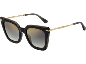 Jimmy Choo  Square sunglasses - CIARA/G/S Grey Glitter Gold