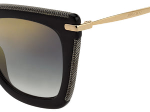 Jimmy Choo  Square sunglasses - CIARA/G/S Grey Glitter Gold