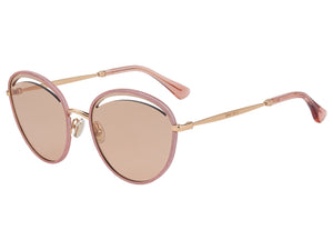 Jimmy Choo  Round sunglasses - MALYA/S Nude Glitter