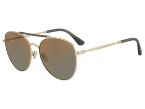 Jimmy Choo  Aviator sunglasses - ABBIE/G/S Gold Glitter Grey